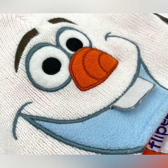 GUC Flipeez By ABG DIsney Frozen Olaf Knit Beanie Hat OS - Picture 4 of 14